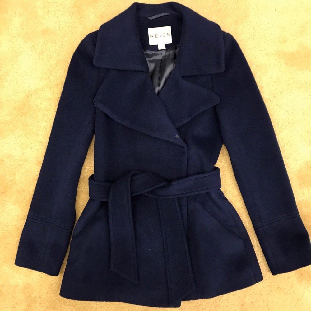 Stunning cobalt blue Reiss jacket!